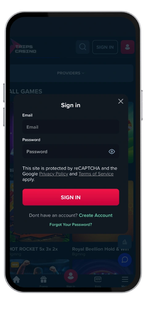 Trips register
