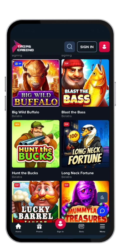 Trips site